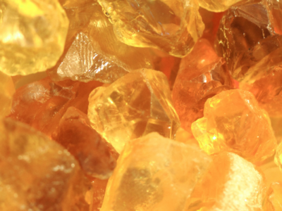 Amber Citrine crystal